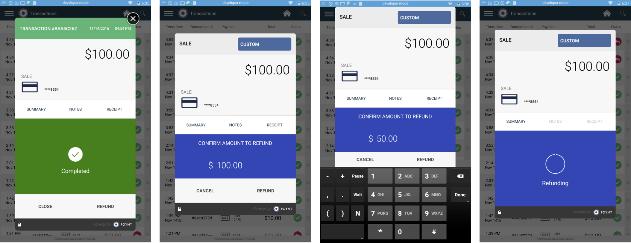 Partial Refund Flow